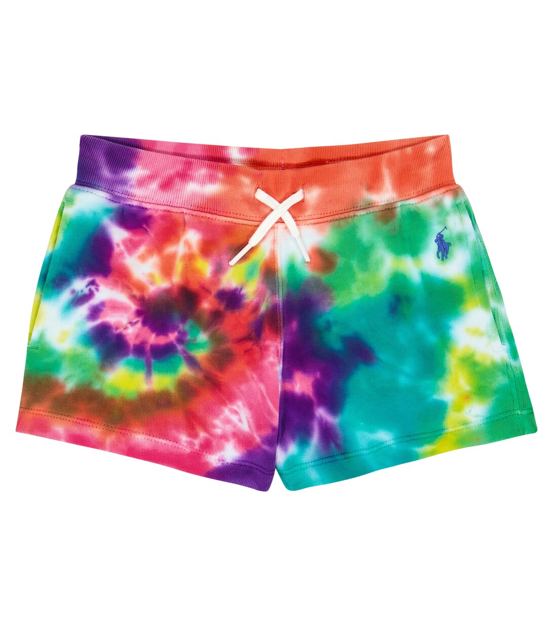 Tie-dye cotton jersey shorts | Polo Ralph Lauren Kids