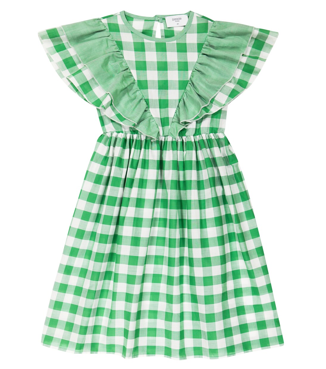 Checked cotton dress | Paade Mode