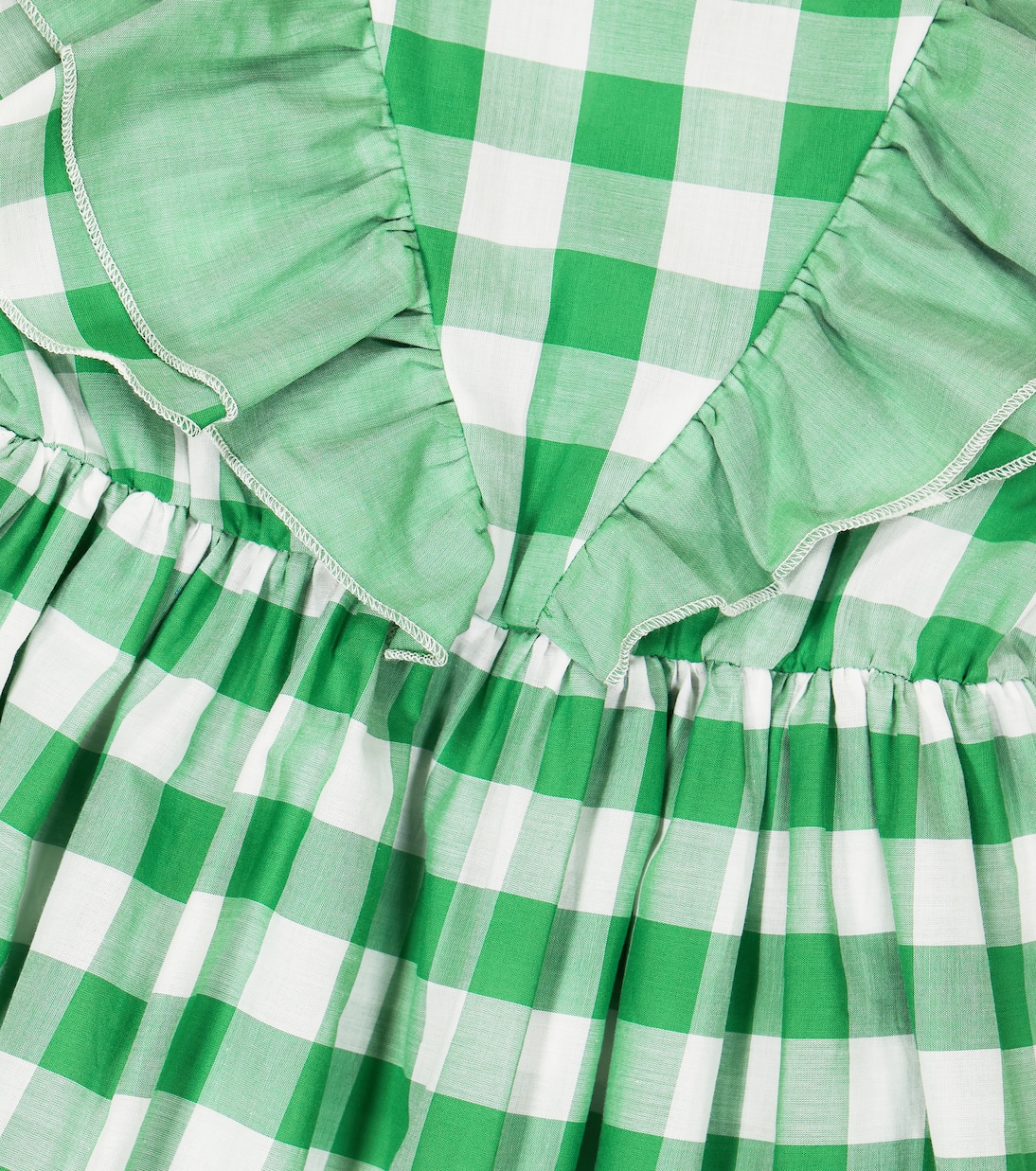 Checked cotton dress | Paade Mode