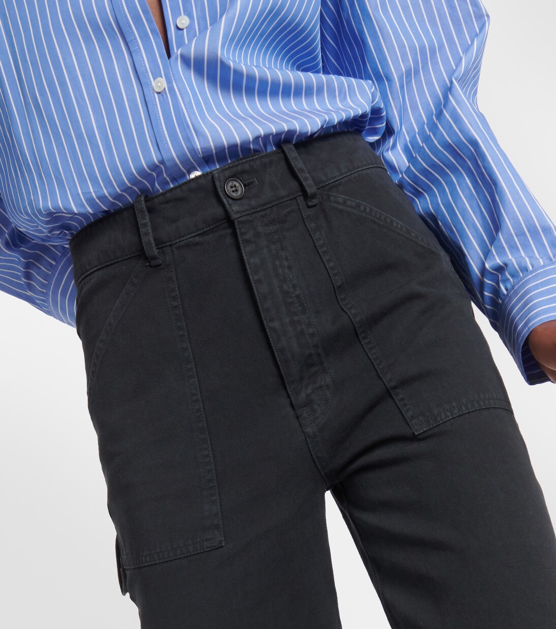 Weite Hose Quentin aus Twill | Nili Lotan