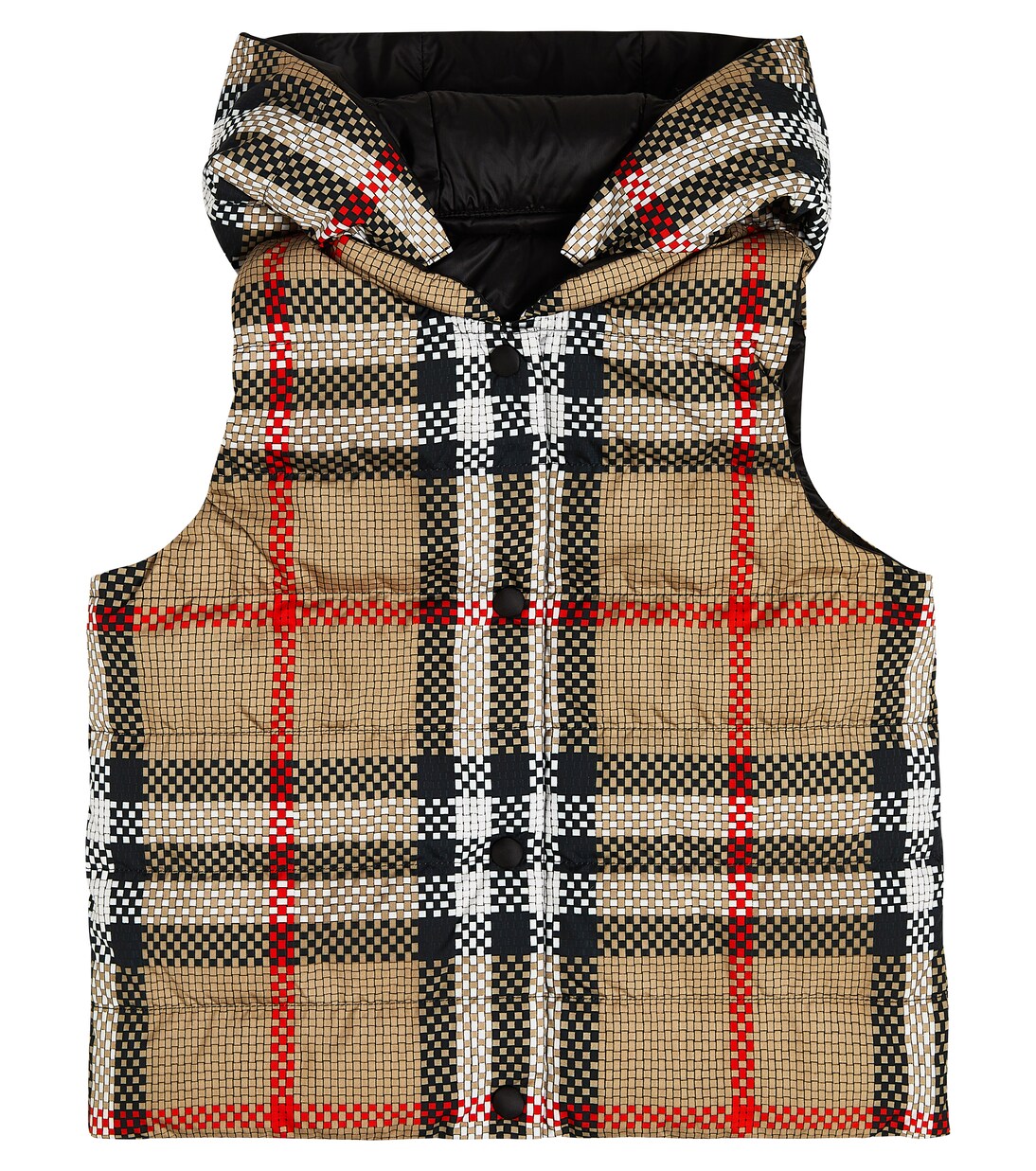 Burberry Check reversible down vest | Burberry Kids