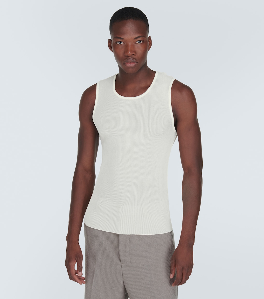 Jersey tank top  | Ami Paris