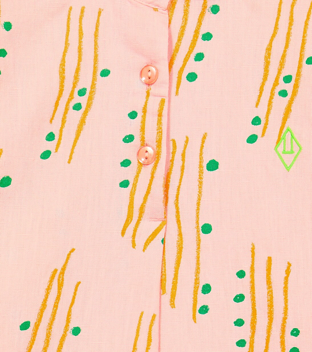 Mouse linen and cotton dress | The Animals Observatory