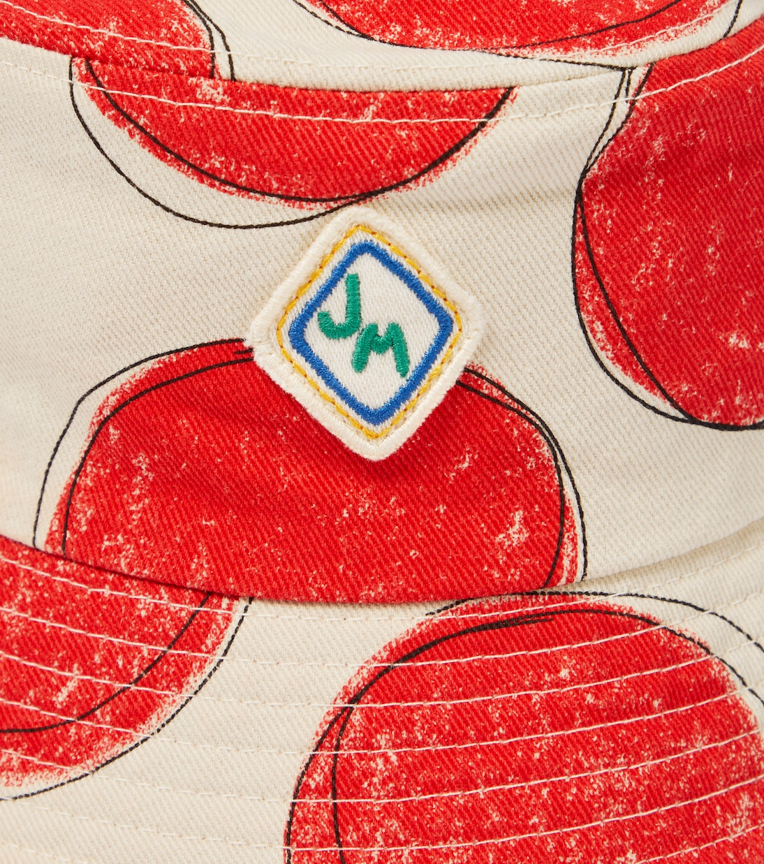 Hut Red Dot aus Baumwolle | Jellymallow