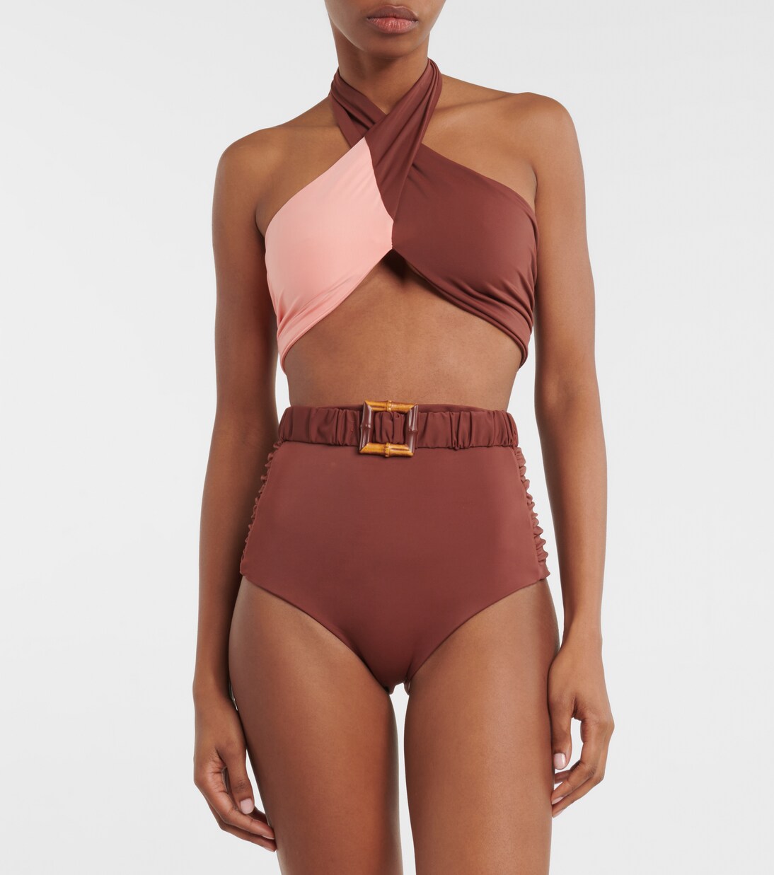 Culotte de bikini à taille haute | Johanna Ortiz