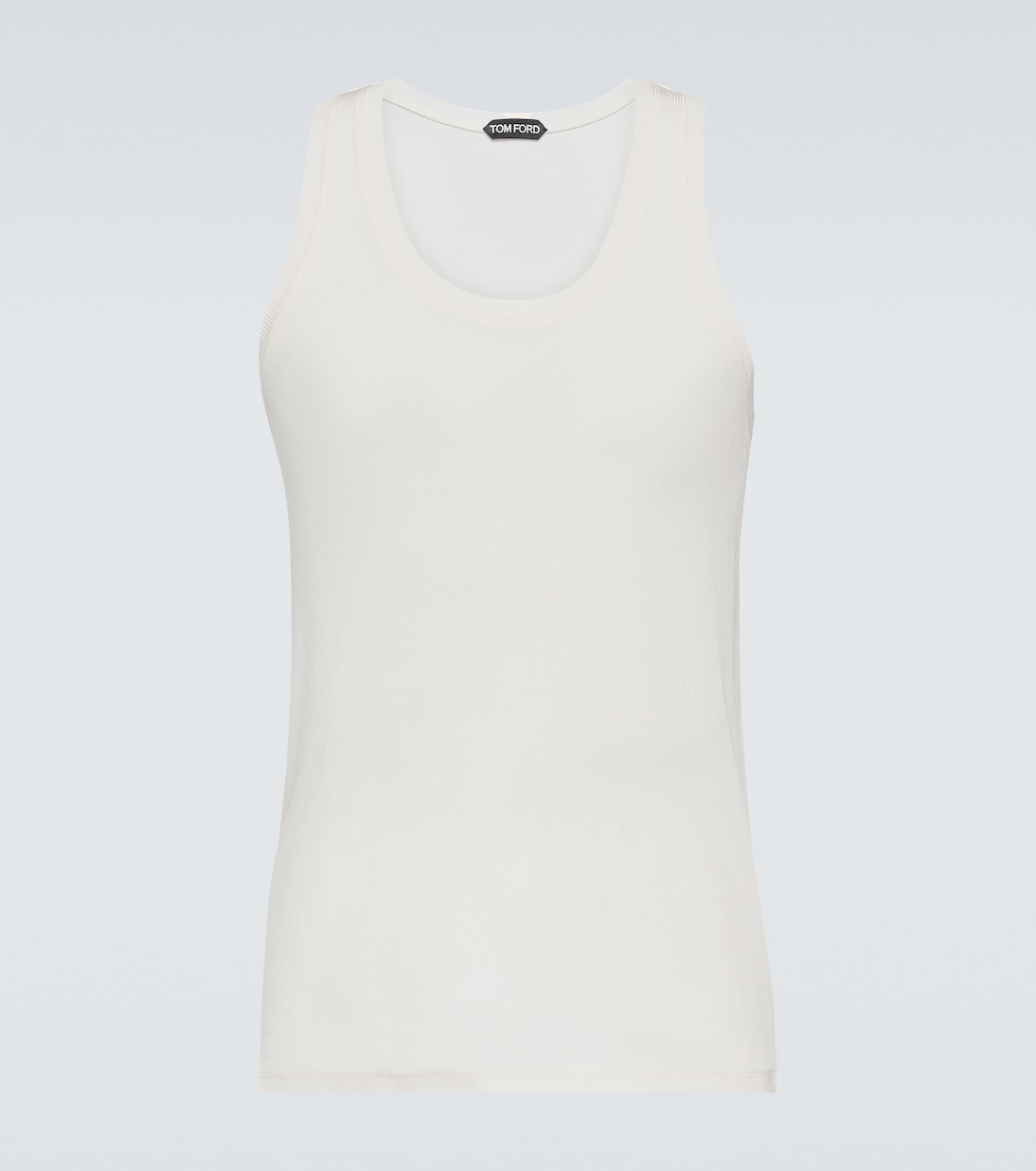Ribbed-knit jersey tank top | Tom Ford