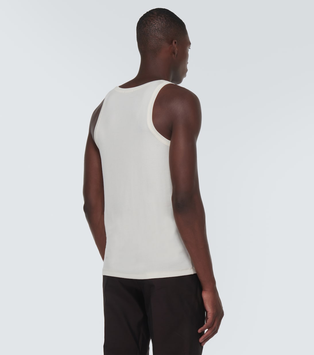Ribbed-knit jersey tank top | Tom Ford