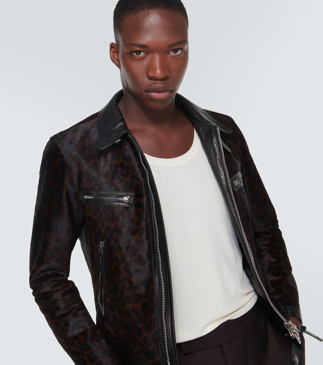 Ribbed-knit jersey tank top | Tom Ford