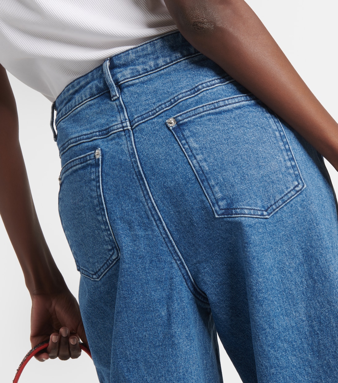 Wide-Leg Jeans Grayson | Staud