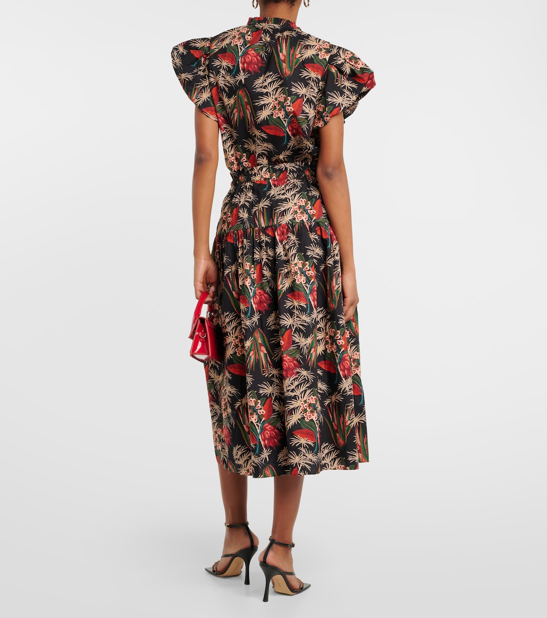 Midirock Fernanda aus Baumwollpopeline | Ulla Johnson