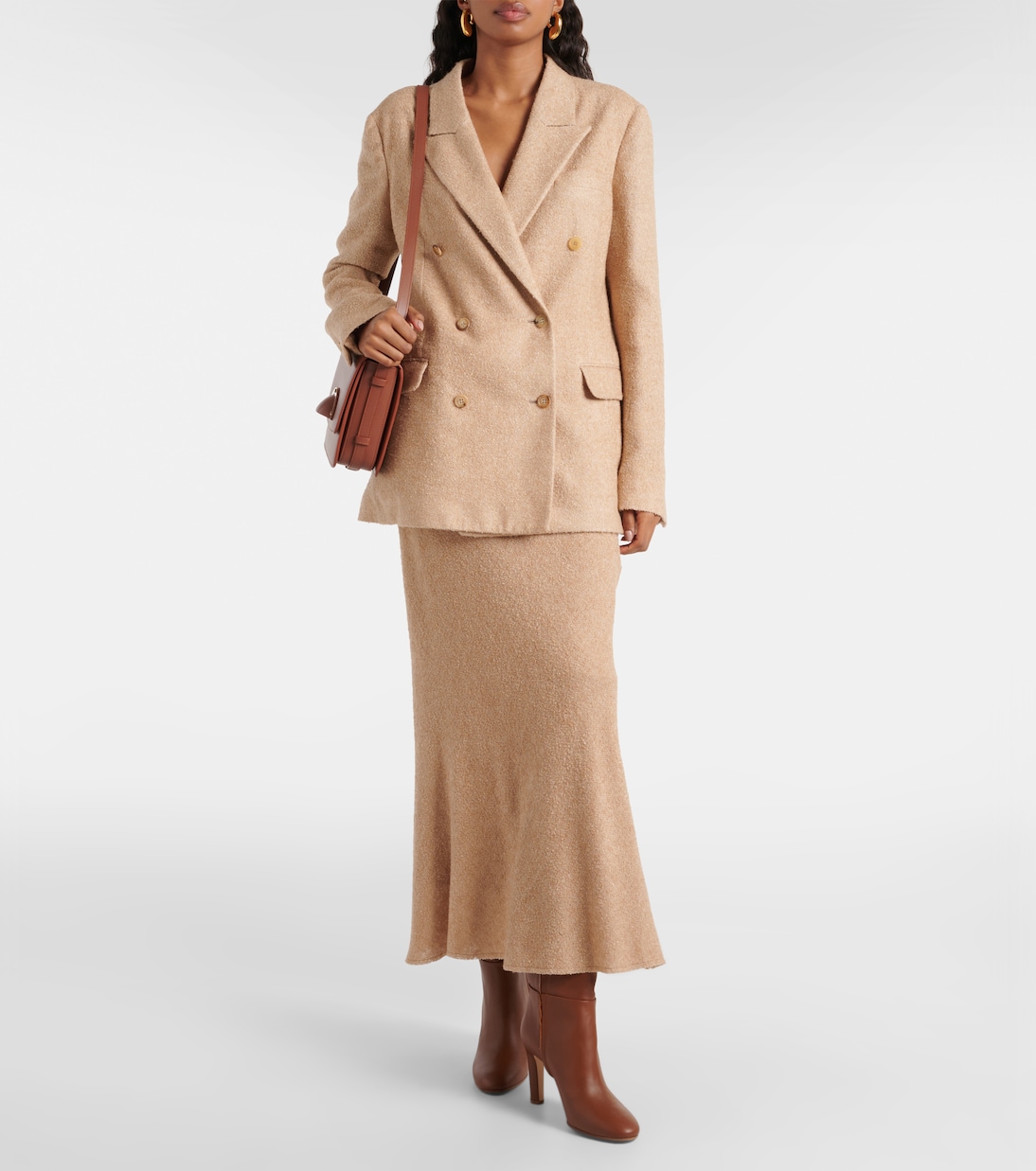 Blazer Amergin aus Bouclé | Gabriela Hearst