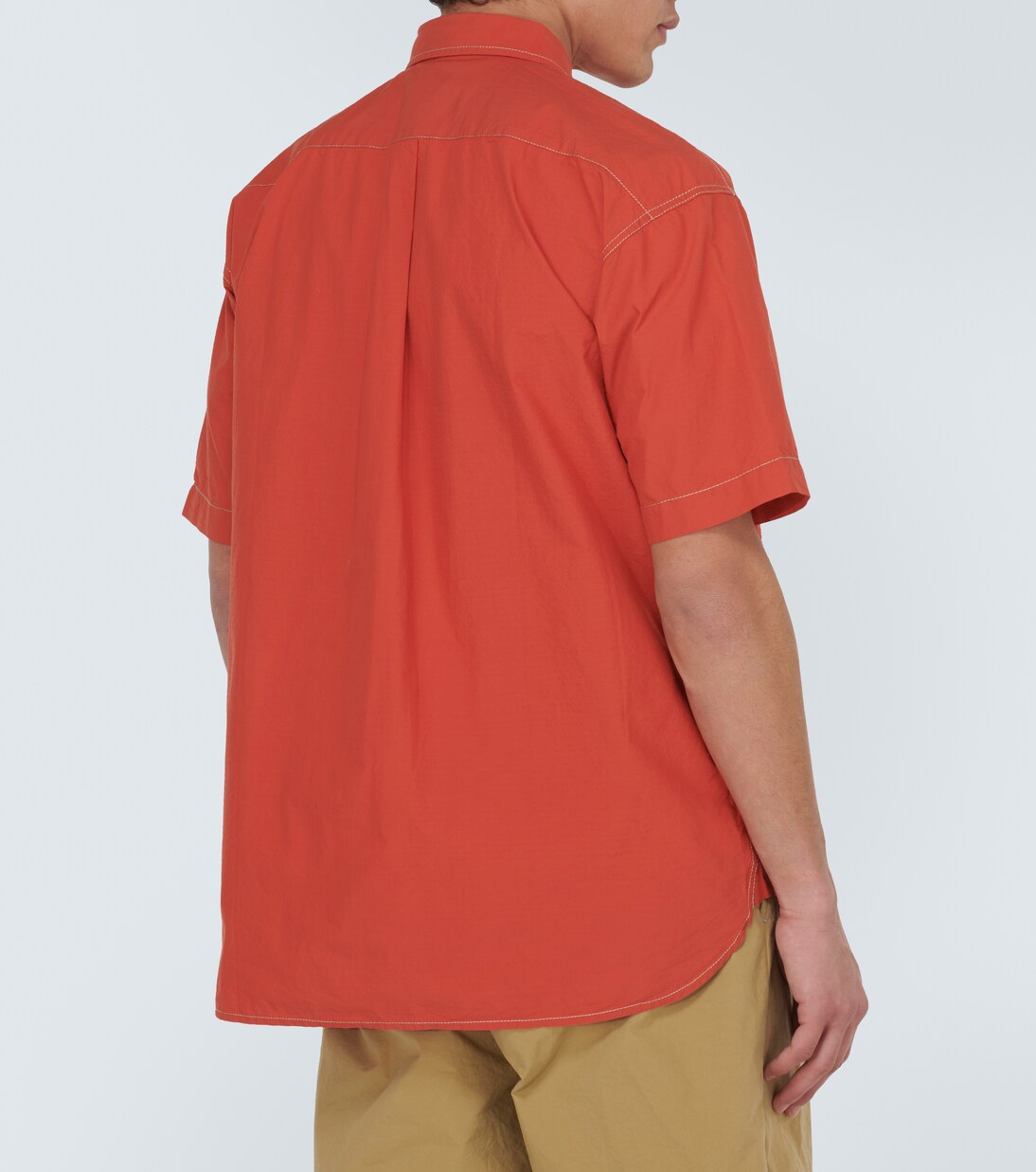 Cotton-blend shirt | And Wander