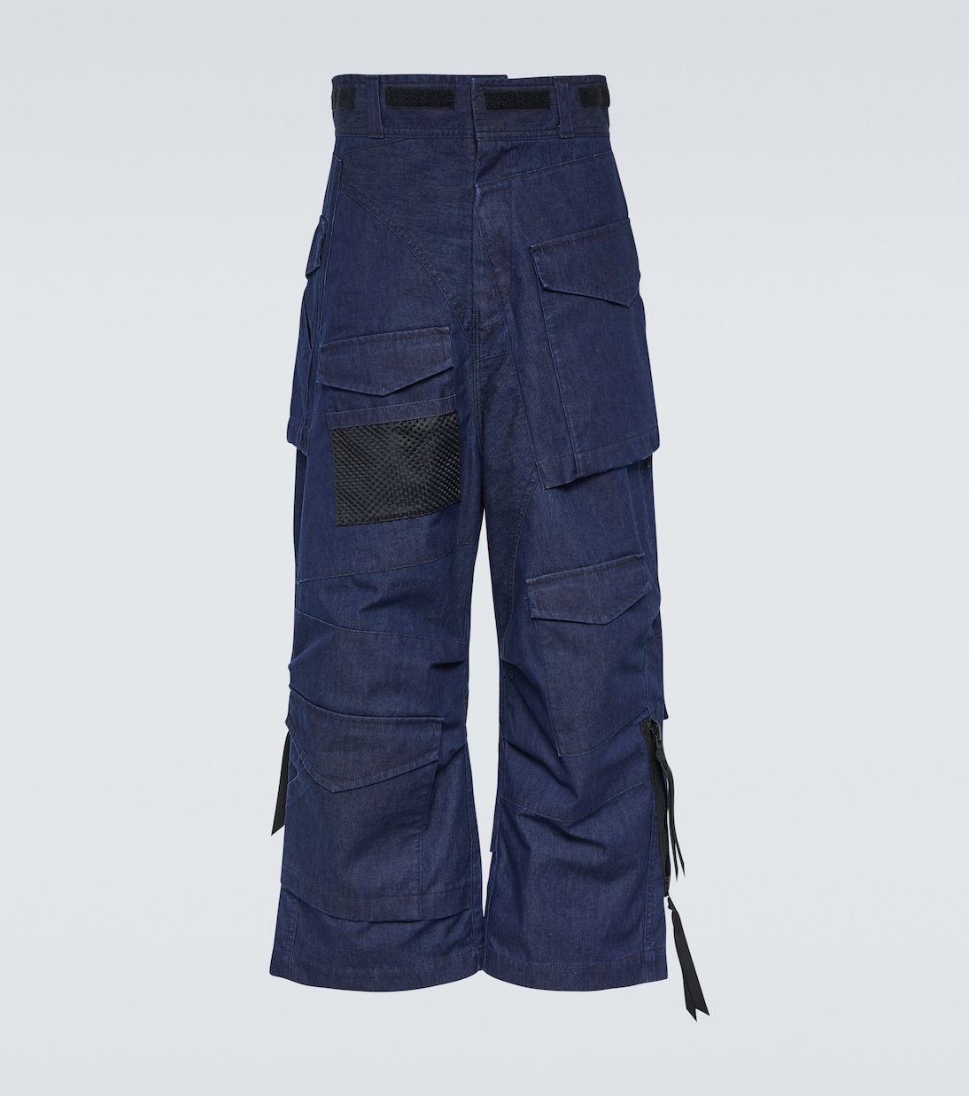 Deconstructed denim cargo pants | Junya Watanabe