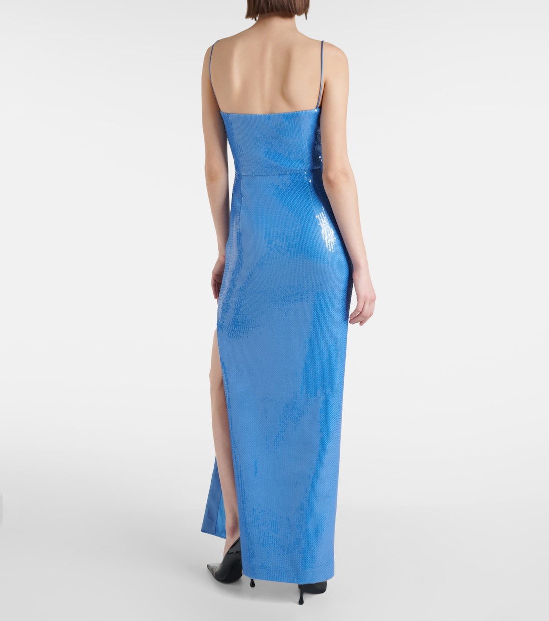 Robe longue Stargaze Bandeau à sequins | Galvan