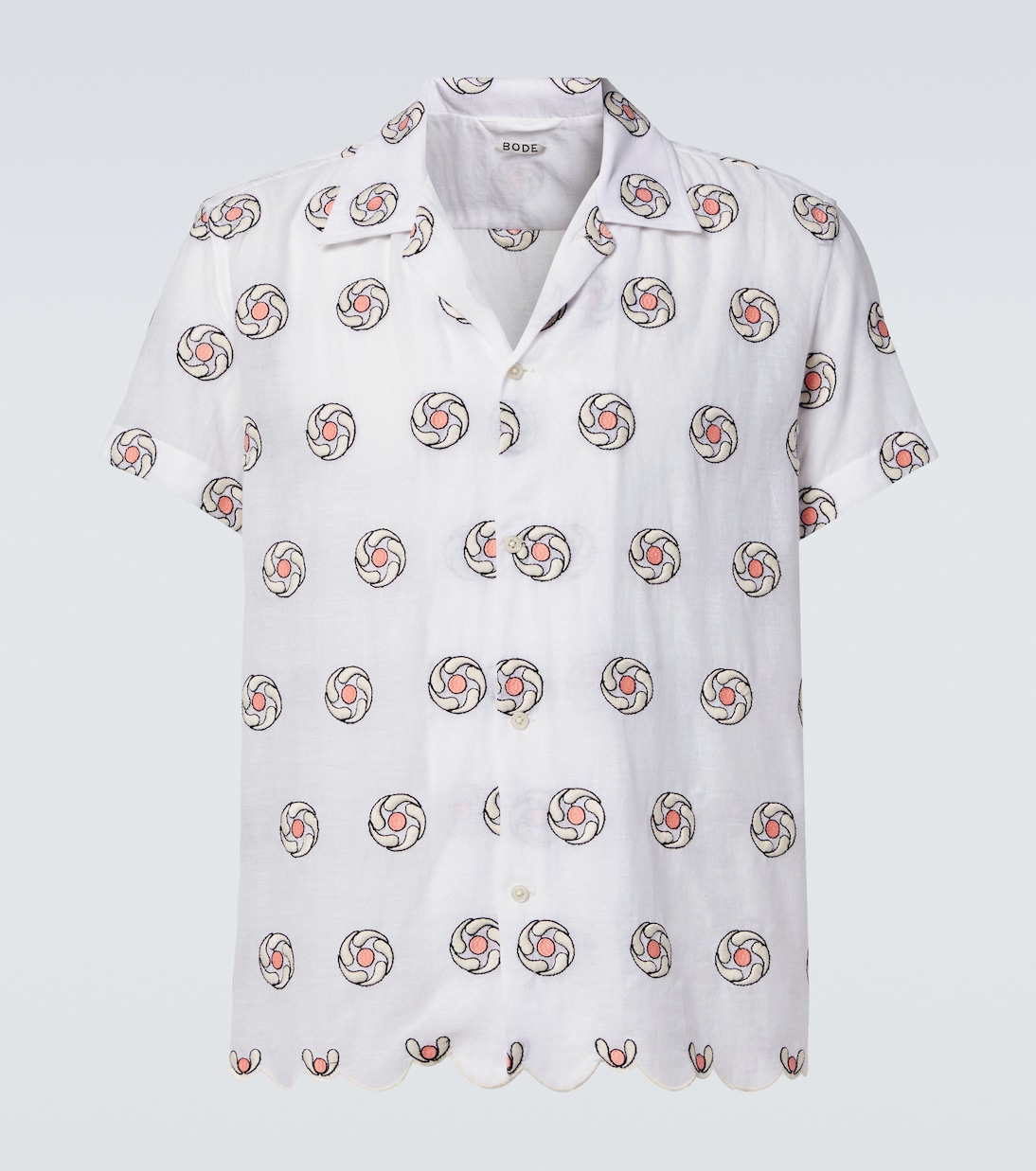 Camisa Floral Aperture de algodón | Bode