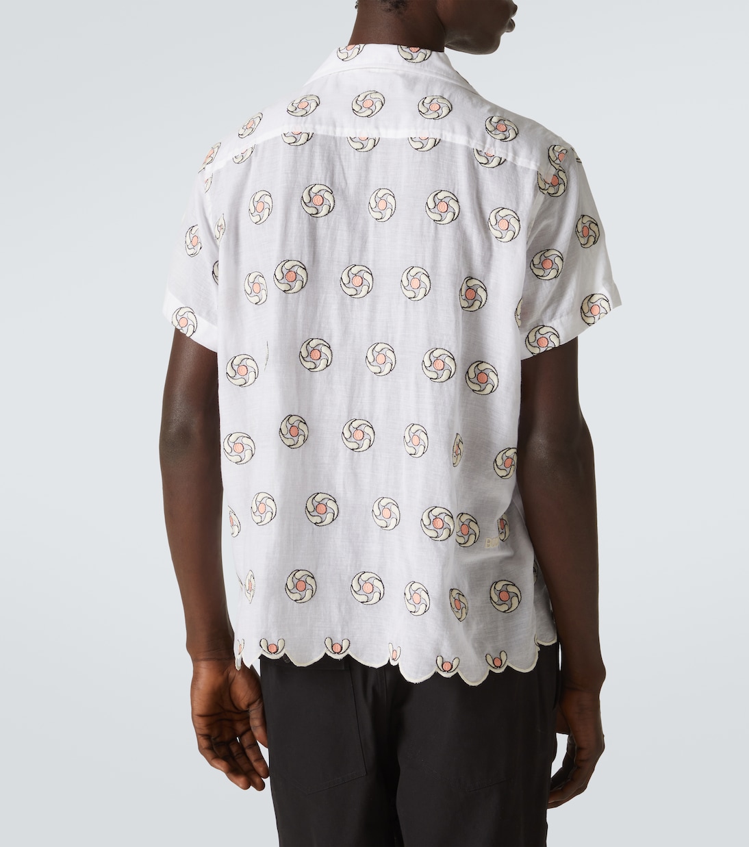 Camisa Floral Aperture de algodón | Bode