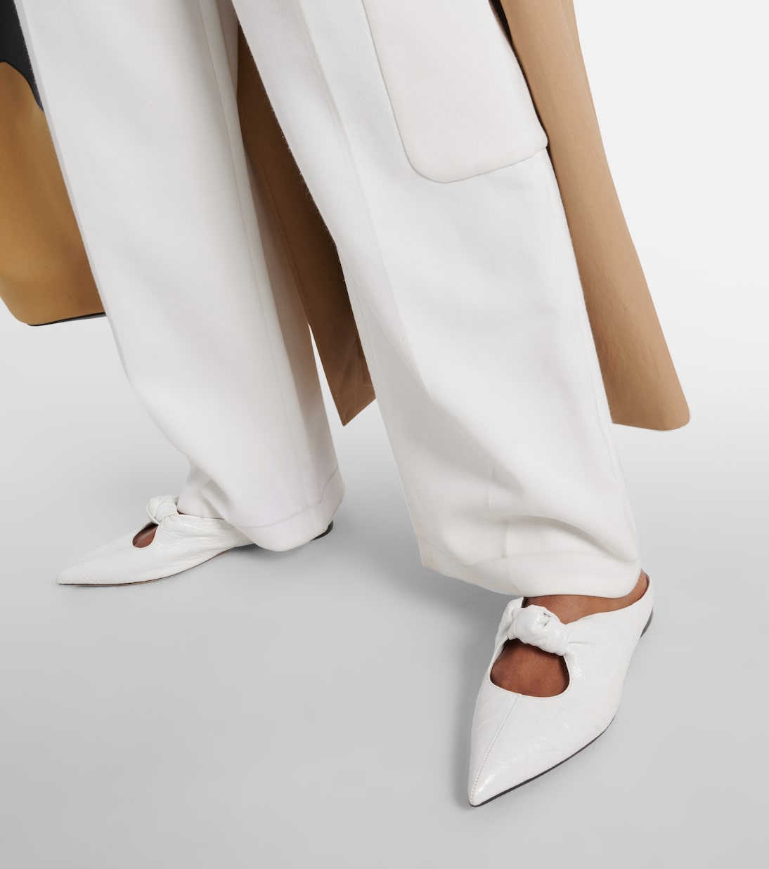 Rowan leather flats | Khaite