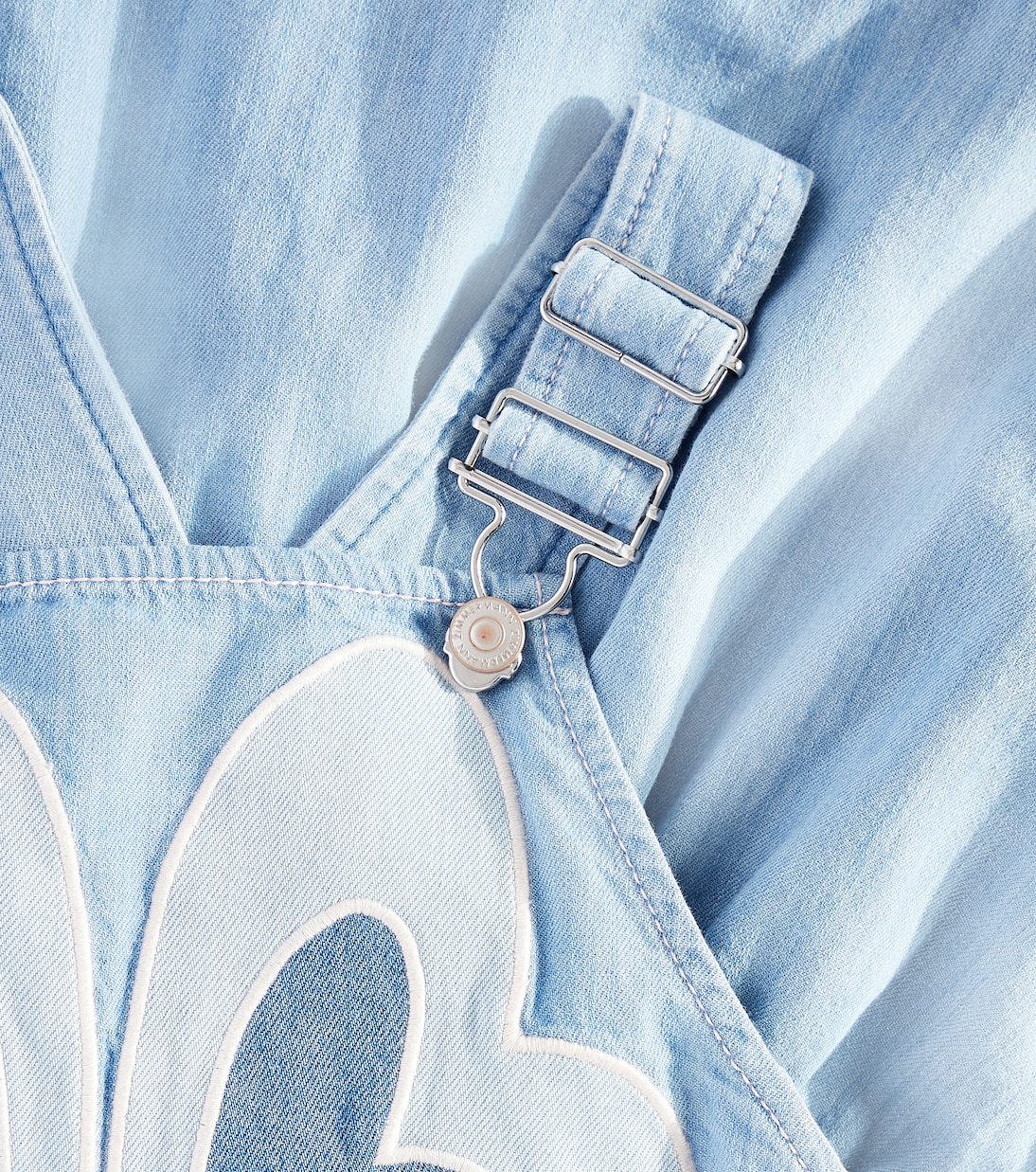 Robe Waverly Heart en jean | Zimmermann Kids