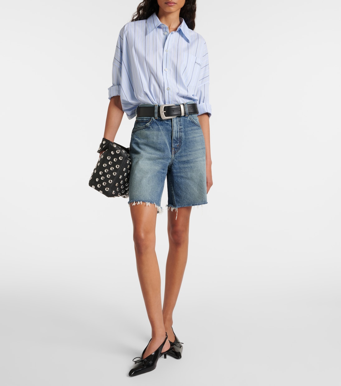 Low-Rise Jeansshorts Russel | Nili Lotan