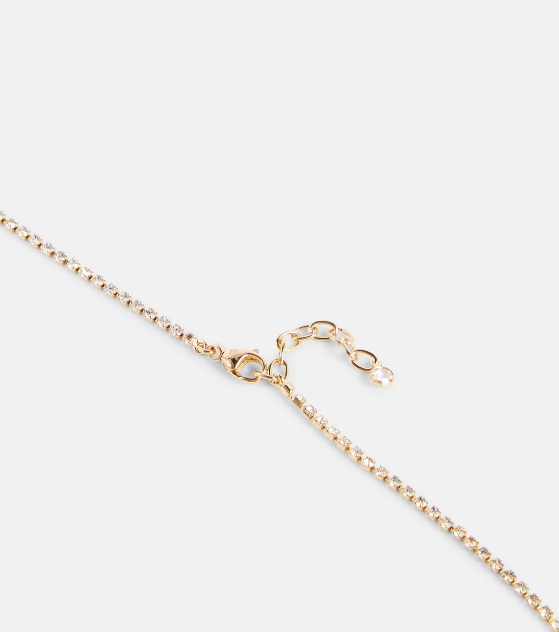 Halskette Gucci Blondie mit Kristallen und Zierperle | Gucci