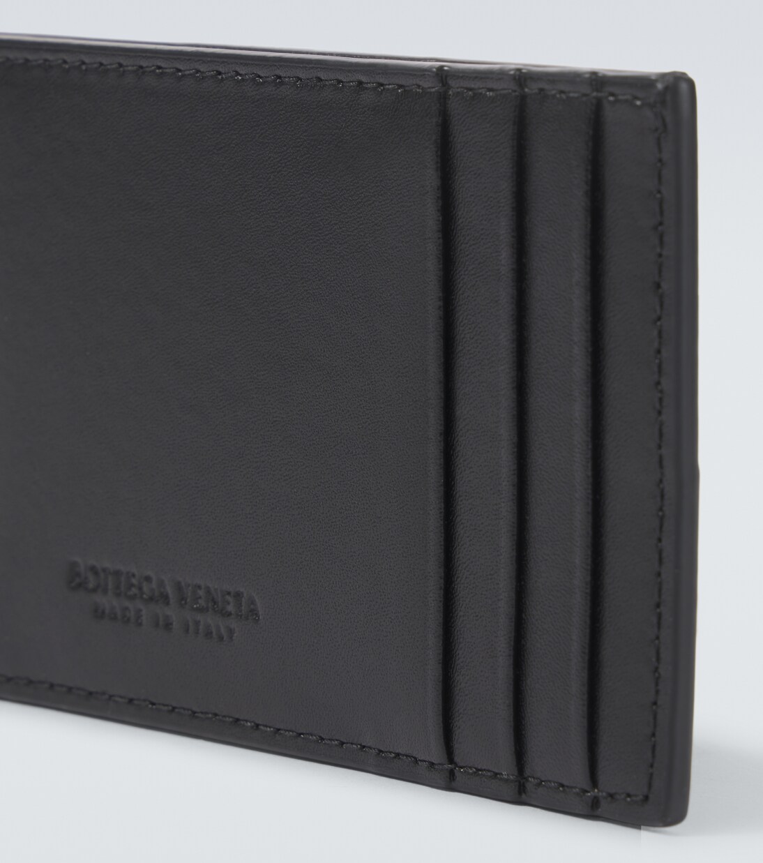 Intreccio leather card holder | Bottega Veneta