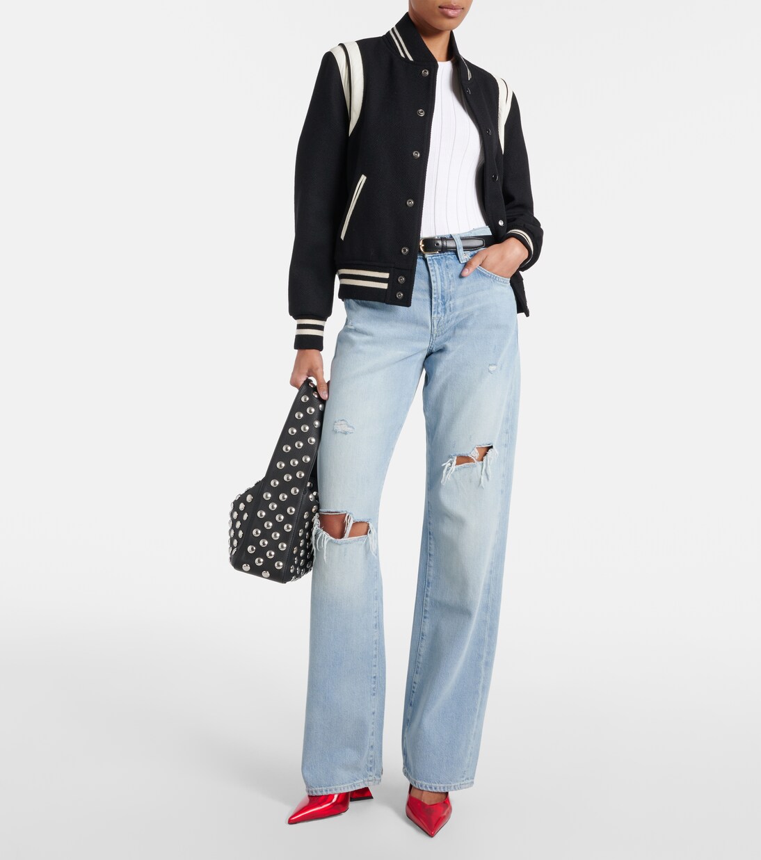 High-Rise Straight Jeans Tess | 7 For All Mankind