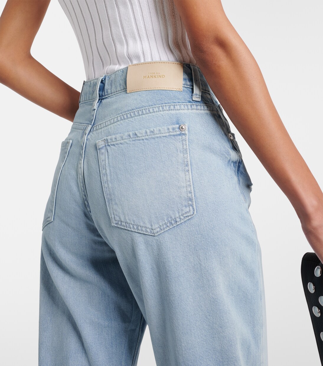 High-Rise Straight Jeans Tess | 7 For All Mankind