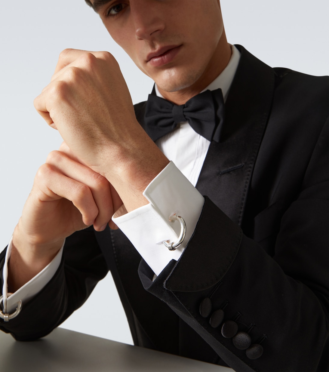 Boutons de manchette en argent sterling 925 | Spinelli Kilcollin