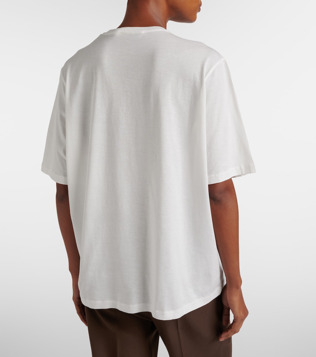 Harper cotton jersey T-shirt | The Frankie Shop