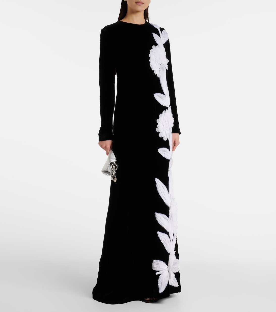 Robe aus Crêpe | Costarellos