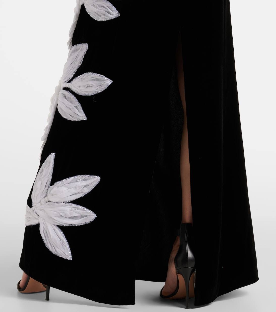 Robe aus Crêpe | Costarellos