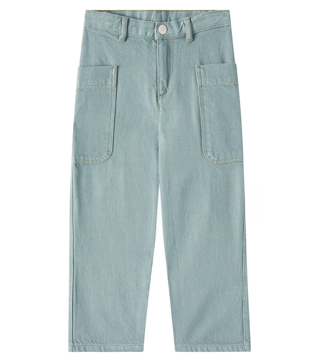 Looping wide-leg jeans | Bonpoint