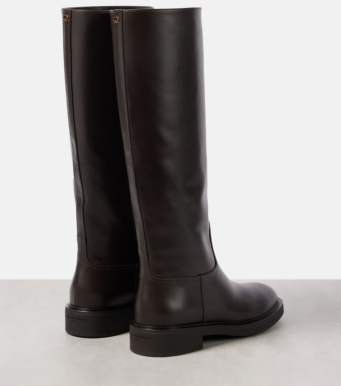 Ascott leather knee-high boots | Gianvito Rossi