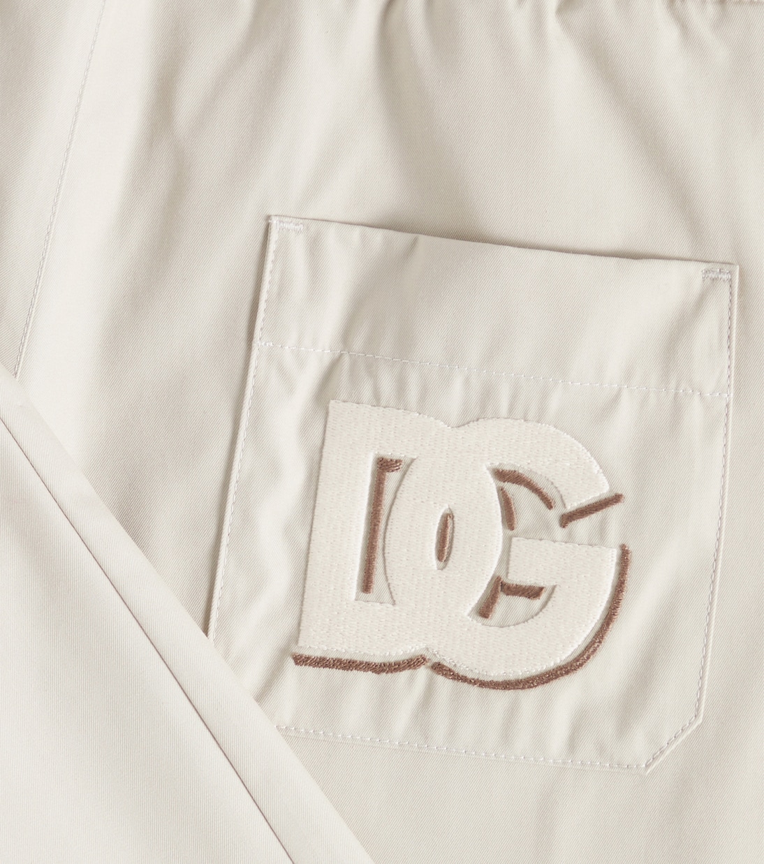 Cotton-blend gabardine shorts | Dolce&Gabbana Kids