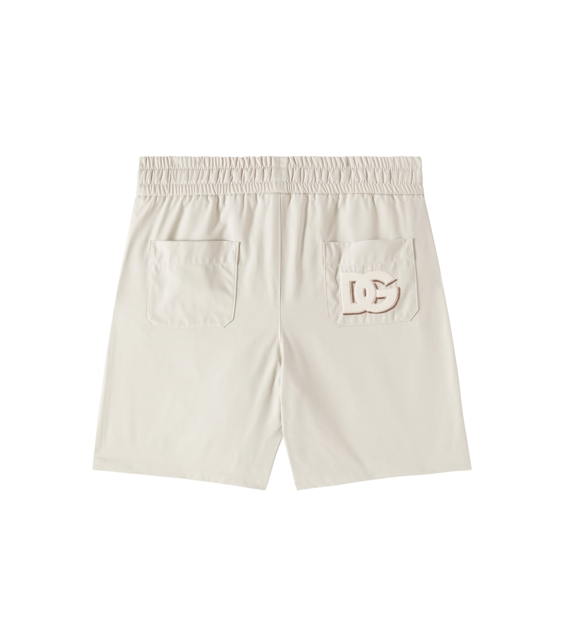 Cotton-blend gabardine shorts | Dolce&Gabbana Kids