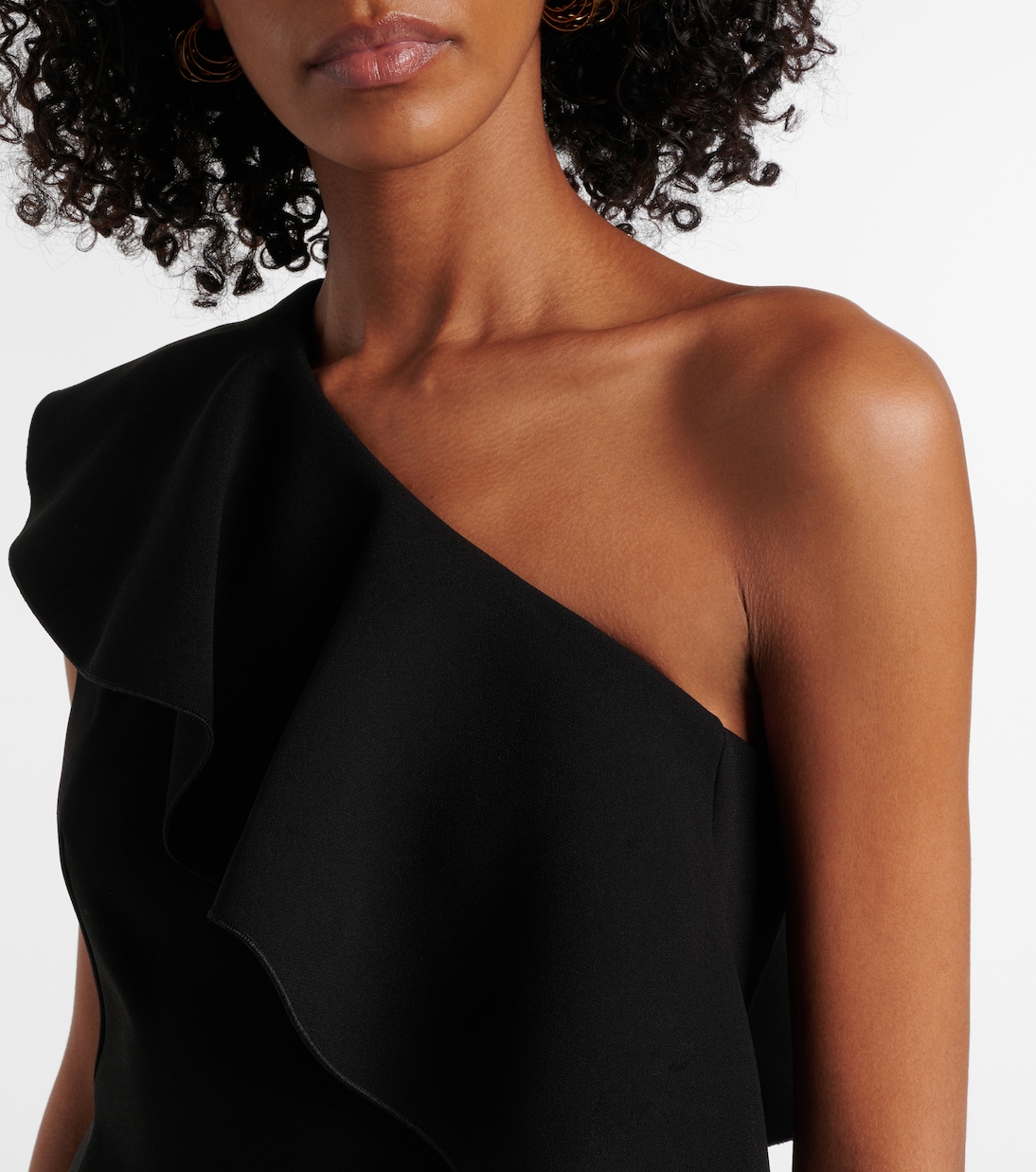 فستان قصير من السابليه بكشكشة Giacomo | Max Mara