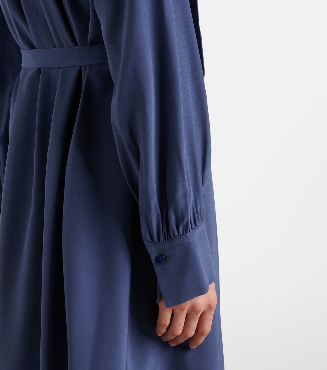 Robe midi Bolero en crêpe de soie | Joseph