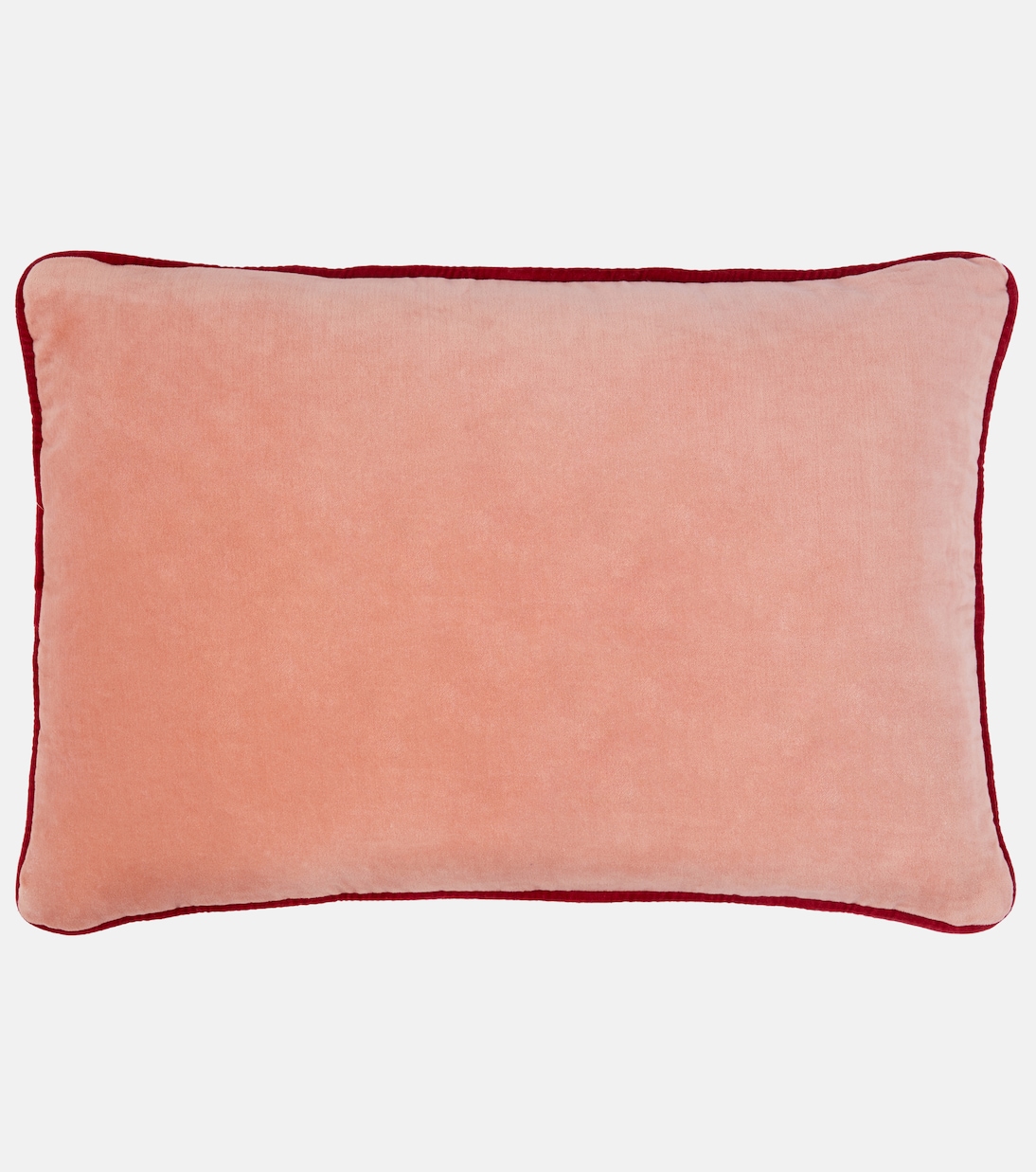 Crab embroidered velvet cushion | Les-Ottomans