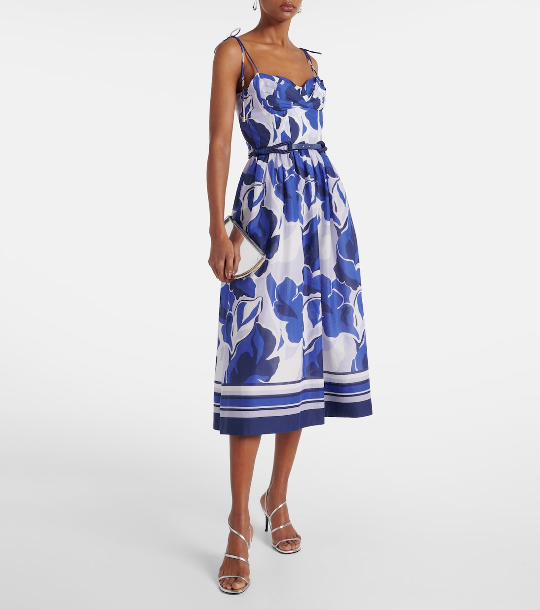 Midikleid Paros aus Baumwolle | Rebecca Vallance