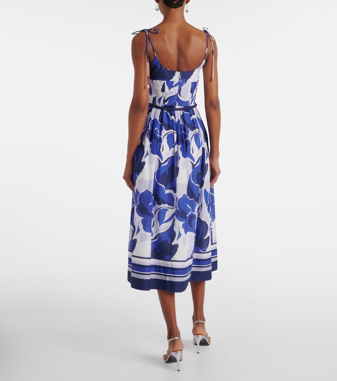 Midikleid Paros aus Baumwolle | Rebecca Vallance