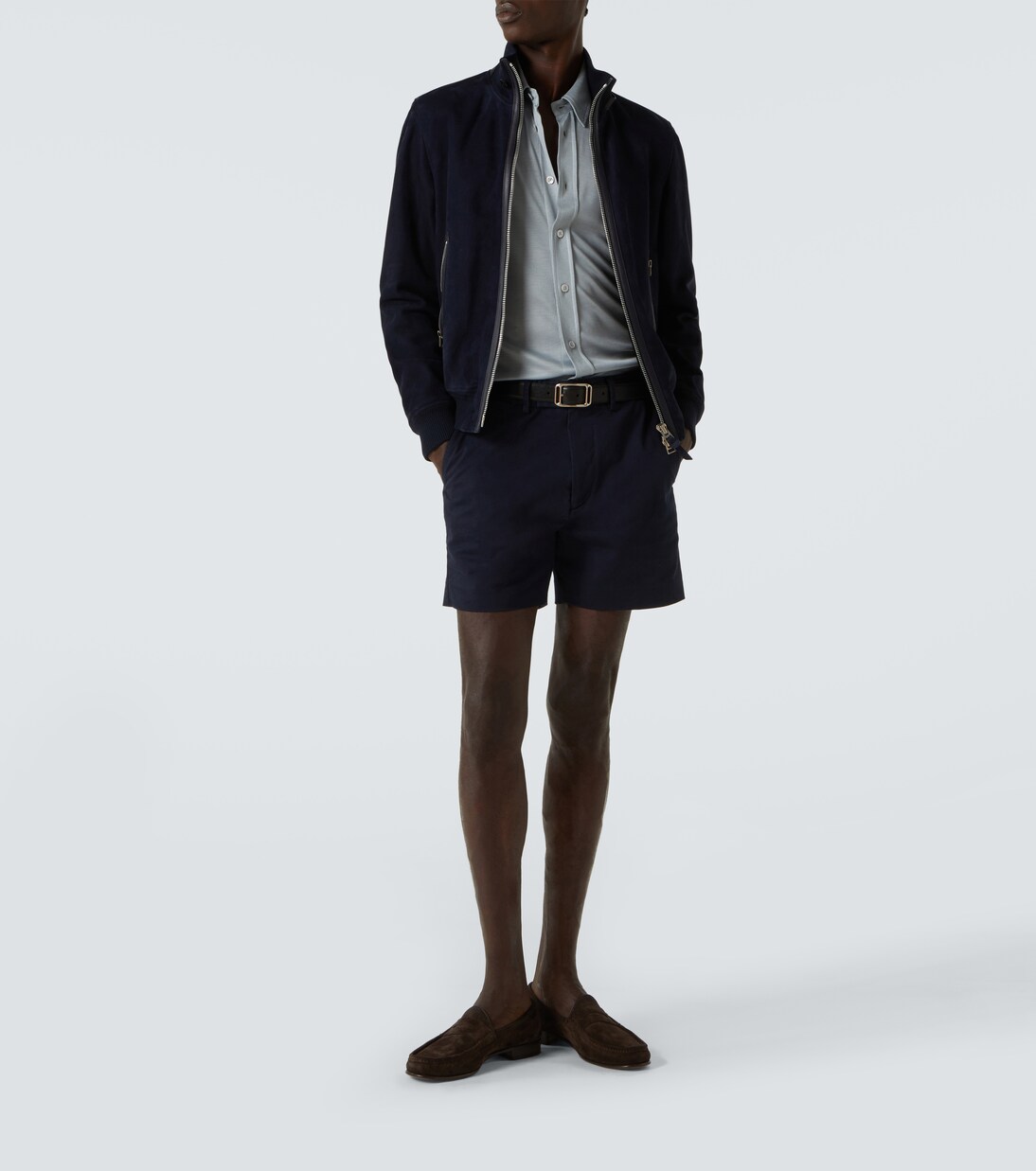 York suede penny loafers | Tom Ford