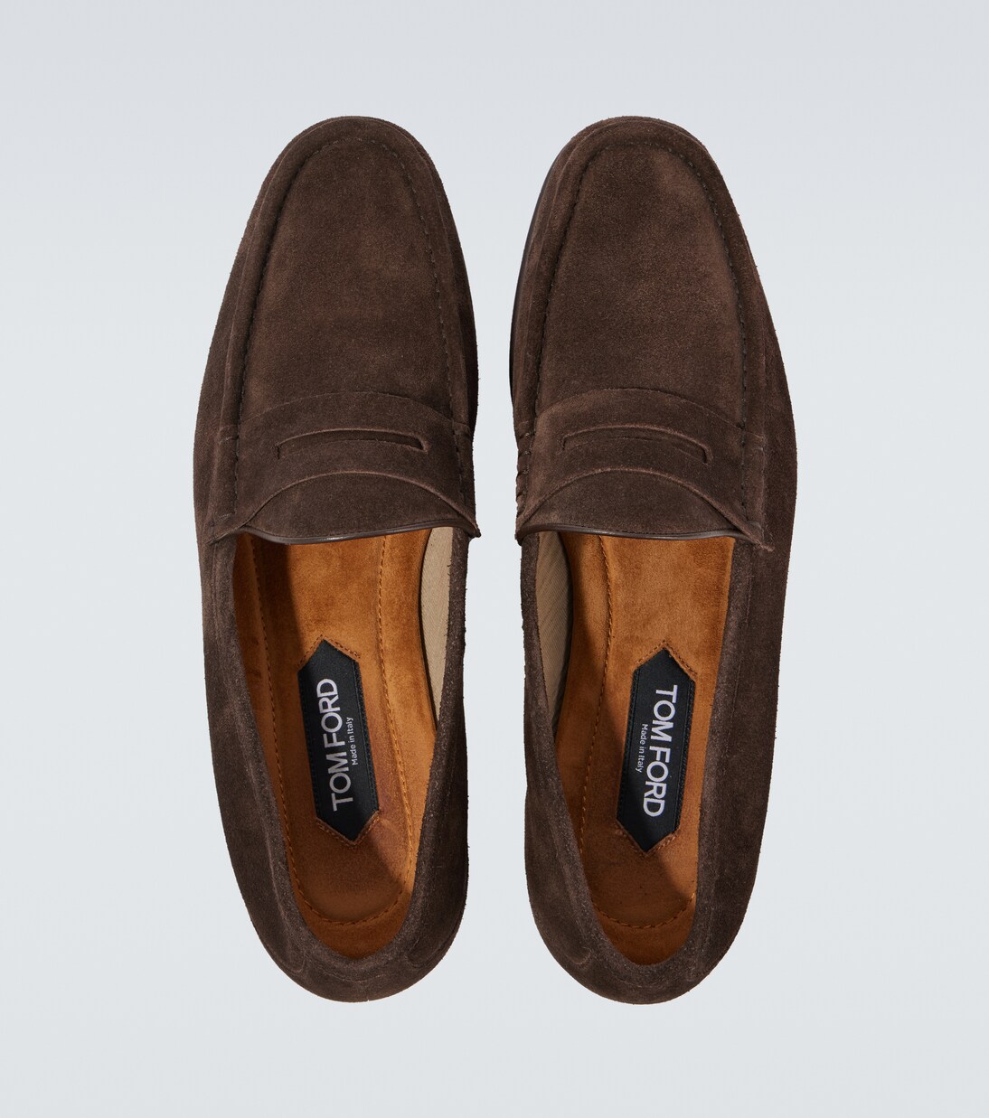 York suede penny loafers | Tom Ford