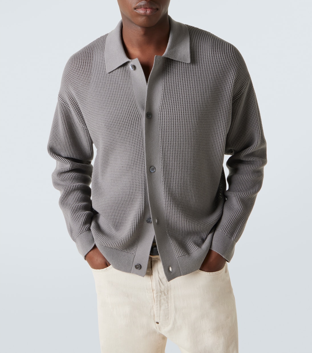 Open-knit cardigan | Frame