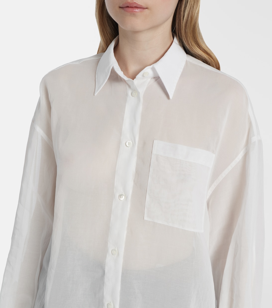 Camisa de popelín de algodón | Brunello Cucinelli