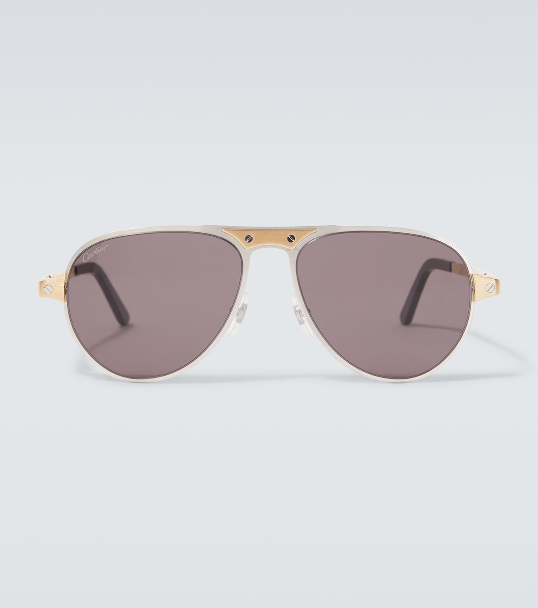 Santos De Cartier aviator sunglasses | Cartier Eyewear Collection