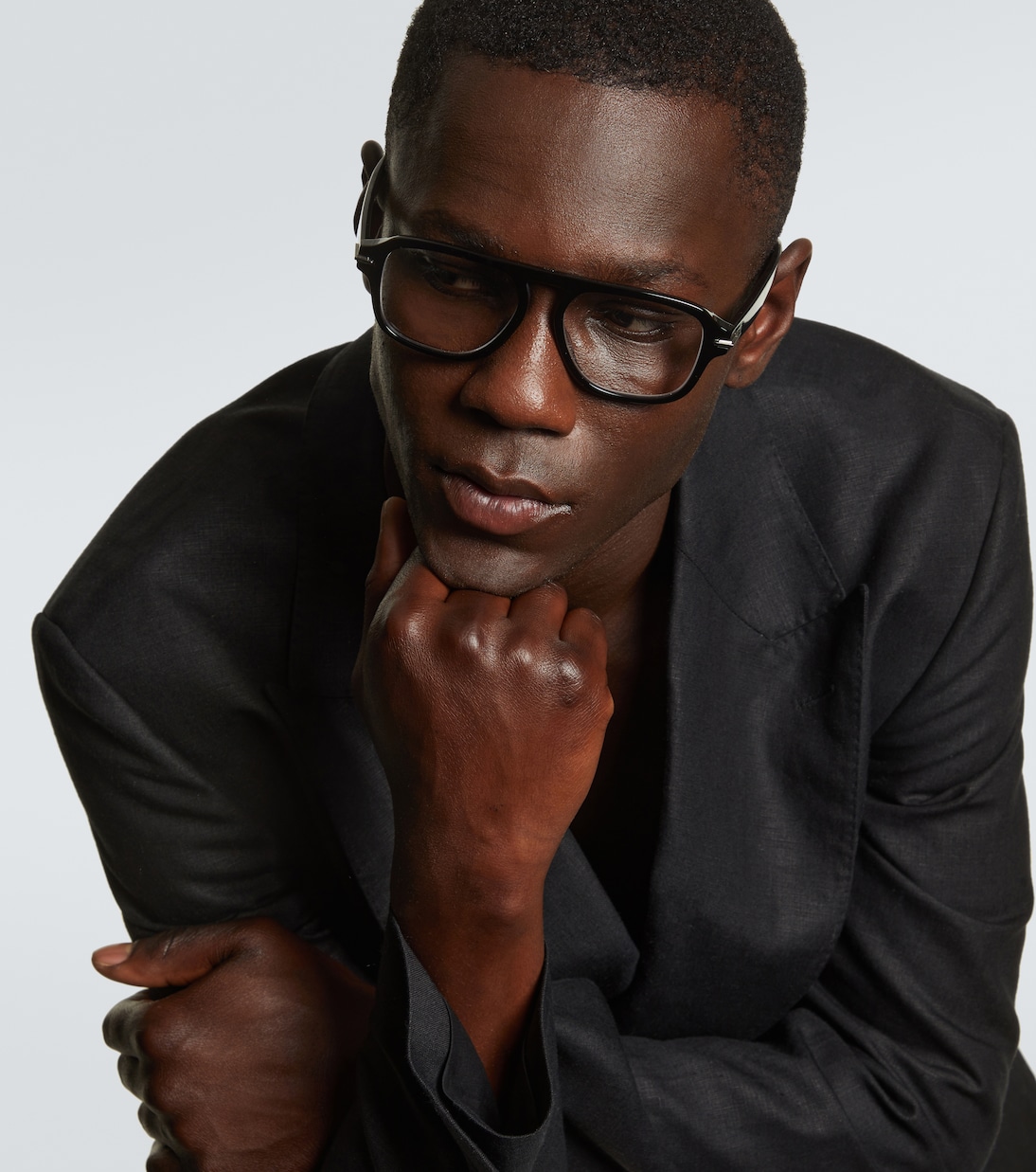 DiorBlackSuitO A3I flat-top glasses | Dior Eyewear