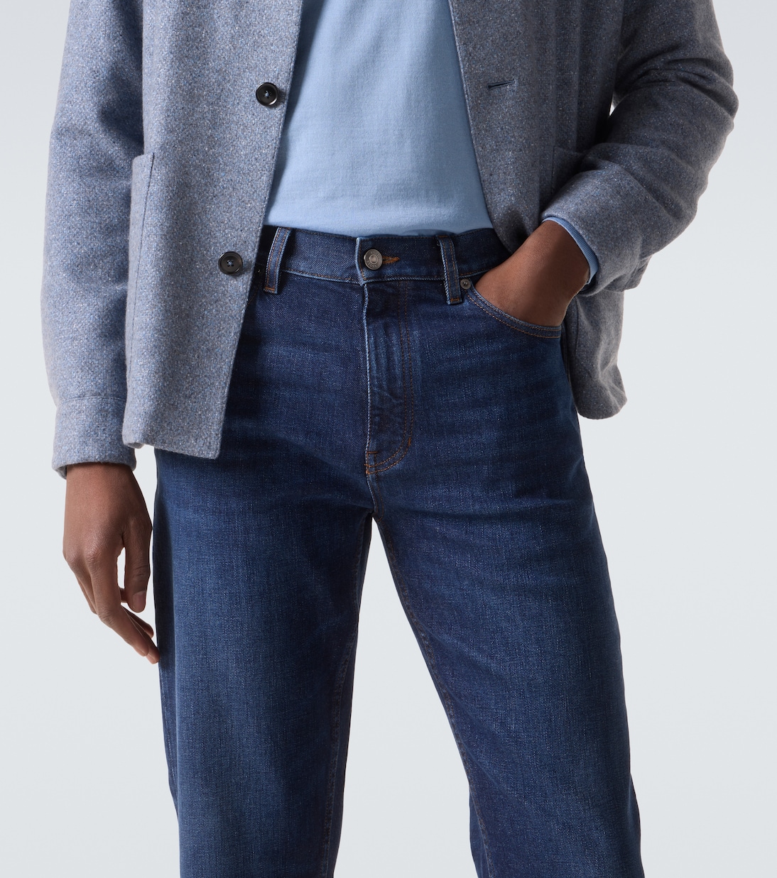 Mid-rise slim jeans | Zegna
