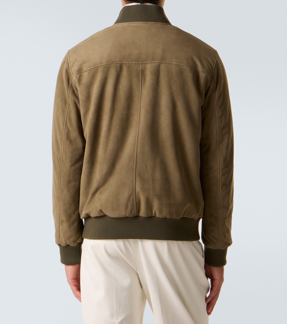 Ivy leather bomber jacket | Loro Piana