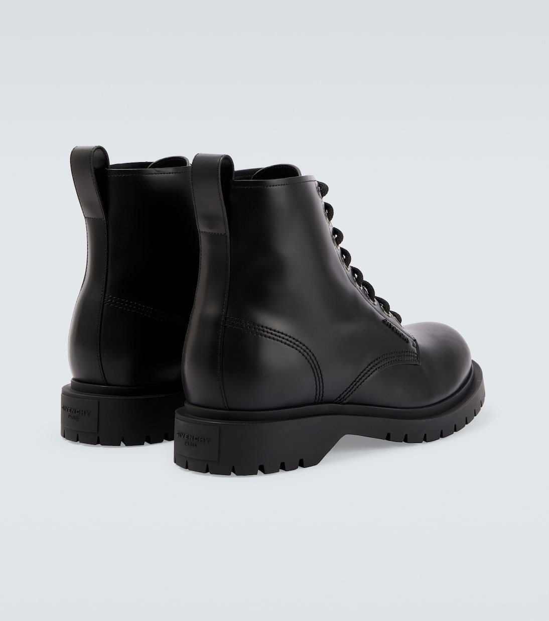 Leather lace-up boots  | Givenchy