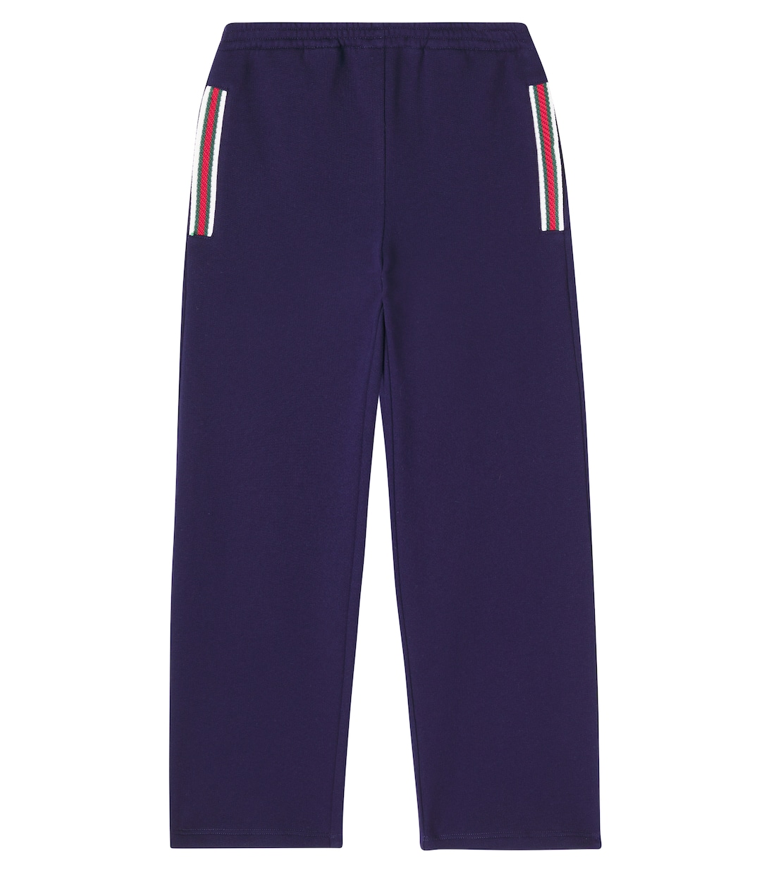 Pantalones deportivos de algodón con Web | Gucci Kids